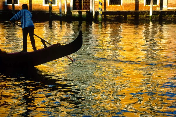 Jim Nilsen: Golden Venezia, Venice, Italy by Jim Nilsen