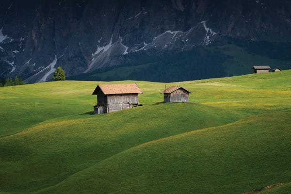 Jim Nilsen: The Huts, Dolomites, Italy by Jim Nilsen