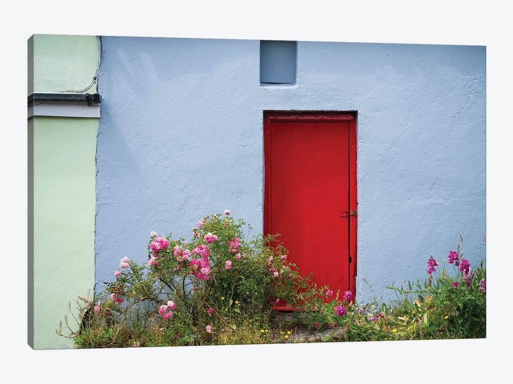The Red Door, Ireland by Jim Nilsen 1-piece Art Print