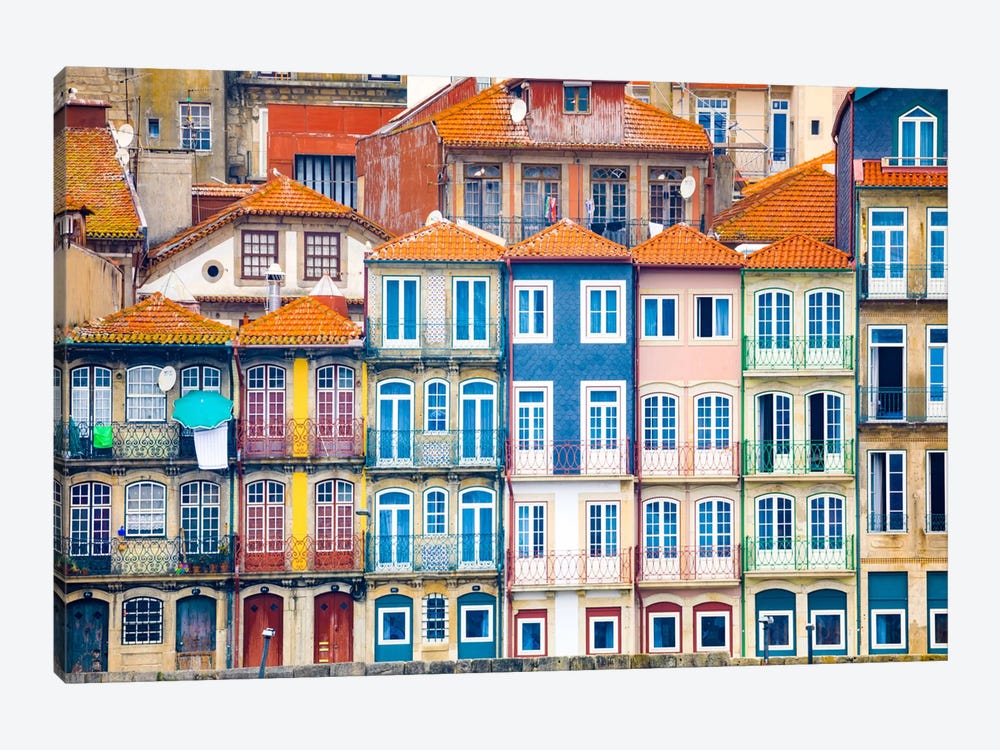 Good Morning Porto, Porto, Portugal by Jim Nilsen 1-piece Canvas Art