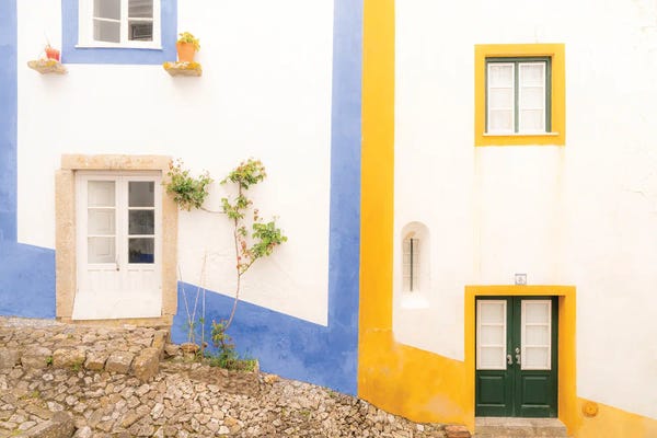 Jim Nilsen: The Wall, Obidos, Portugal by Jim Nilsen