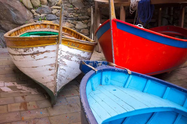 Jim Nilsen: In Storage, Cinque Terre, Italy by Jim Nilsen