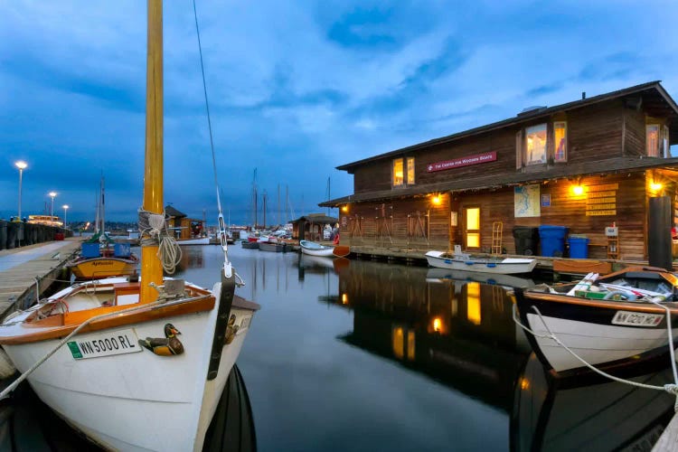 Lake Union Blue, Seattle, Washington