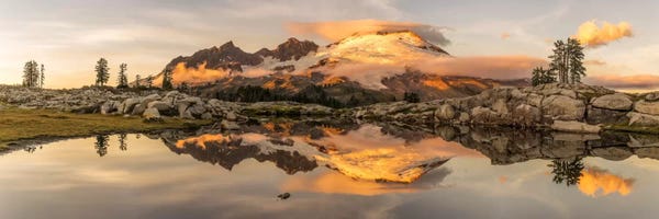 Jim Nilsen: Mt. Baker Sunrise, Washington State by Jim Nilsen
