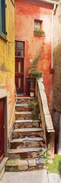 Doors: Rustic Tellaro, Tellaro, Italy II by Jim Nilsen