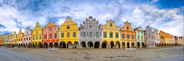 Jim Nilsen: Telc Panorama, Telc, Czech Republic by Jim Nilsen