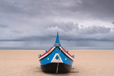 Nazare, Portugal by Jim Nilsen framed wall art
