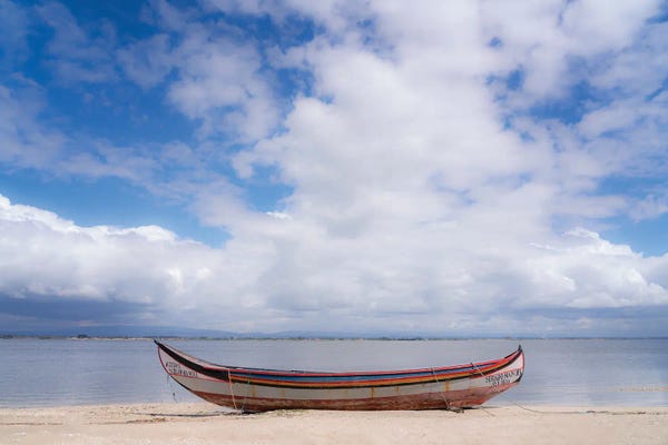 Jim Nilsen: Along The Lagoon, Portugal by Jim Nilsen