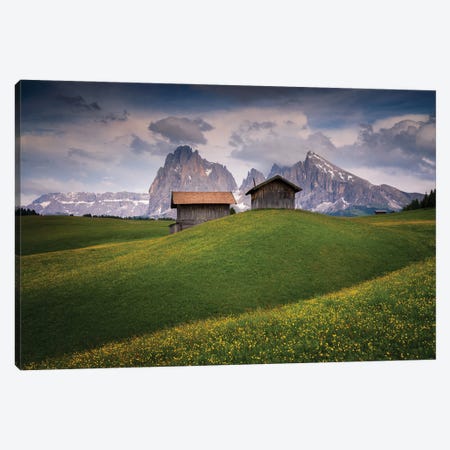 Alpine Delight, Dolomites, Italy Canvas Print #NIL85} by Jim Nilsen Canvas Print