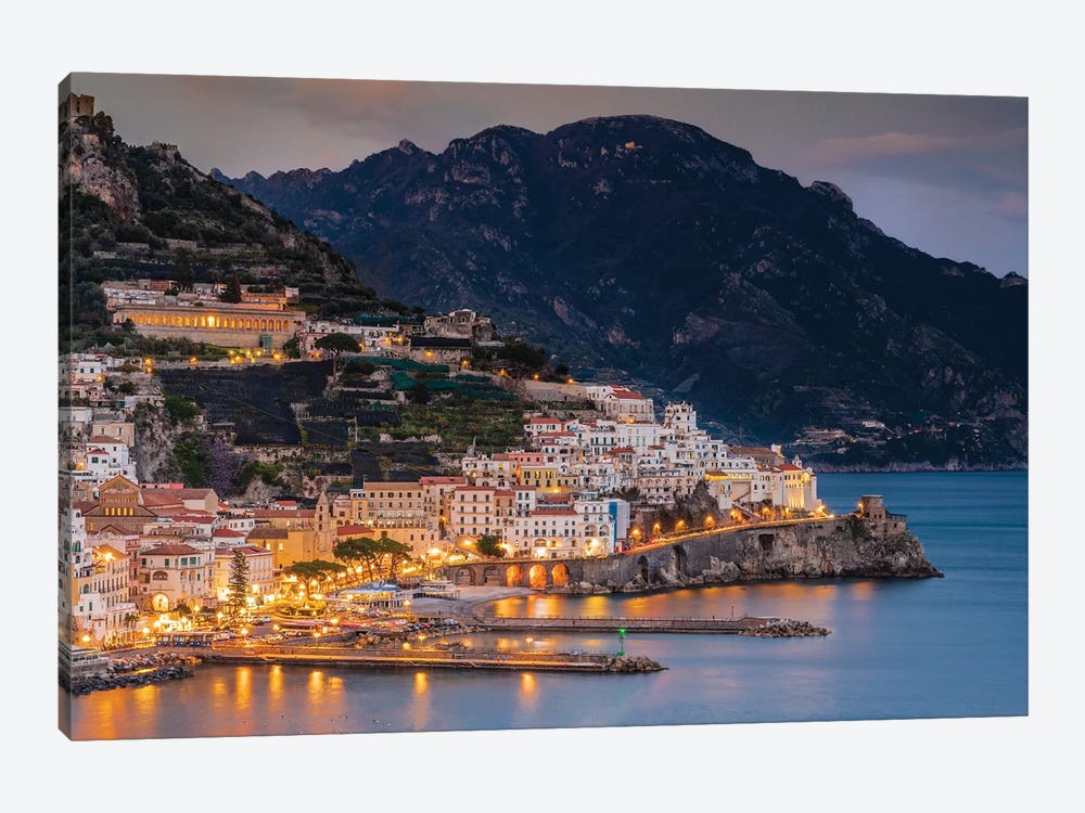 Amalfi Blue, Amalfi, Italy by Jim Nilsen 1-piece Canvas Art