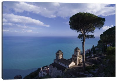 Amalfi View, Ravello, Italy Canvas Art Print - Amalfi Coast Art