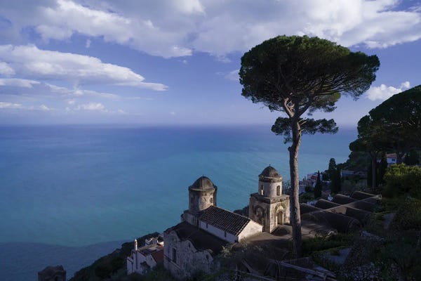 Jim Nilsen: Amalfi View, Ravello, Italy by Jim Nilsen