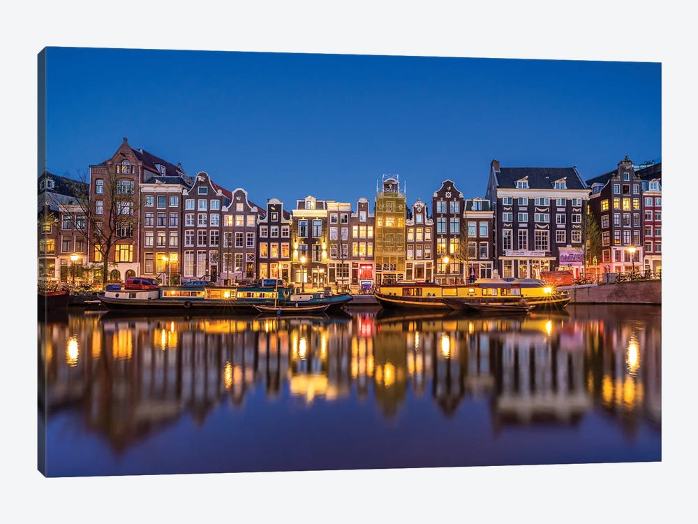 Amsterdam Blue, Amsterdam, The Netherlands by Jim Nilsen 1-piece Canvas Print