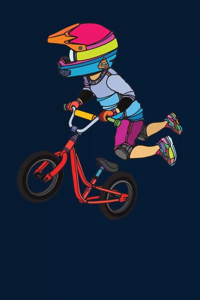 Kids Sports Art: Got Balance by Ninhol