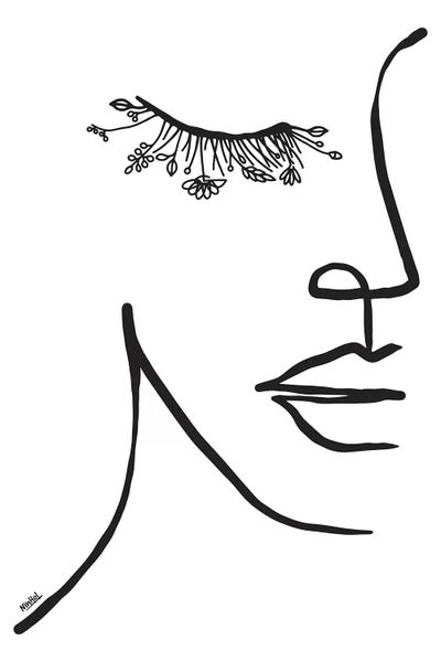 Black & White Drawings & Illustrations: Natureye by Ninhol