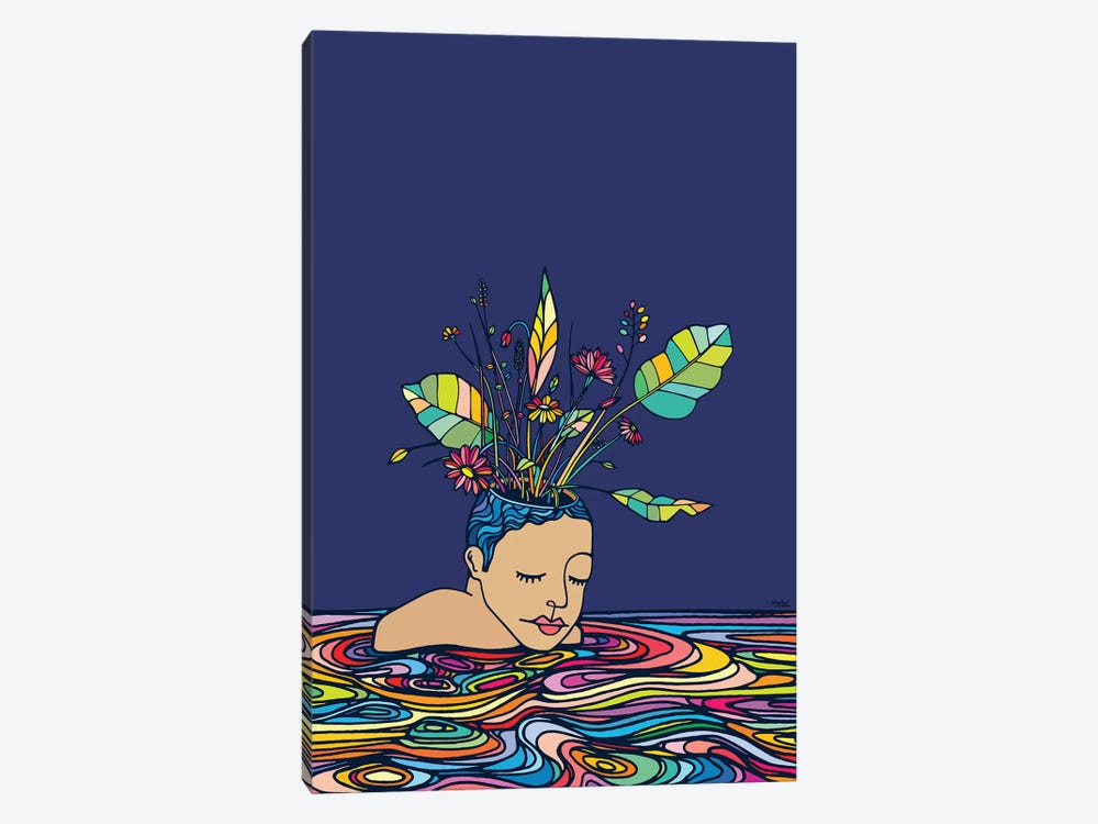 Spring Head by Ninhol 1-piece Canvas Print
