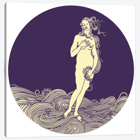Venus Canvas Print #NIN150} by Ninhol Canvas Print