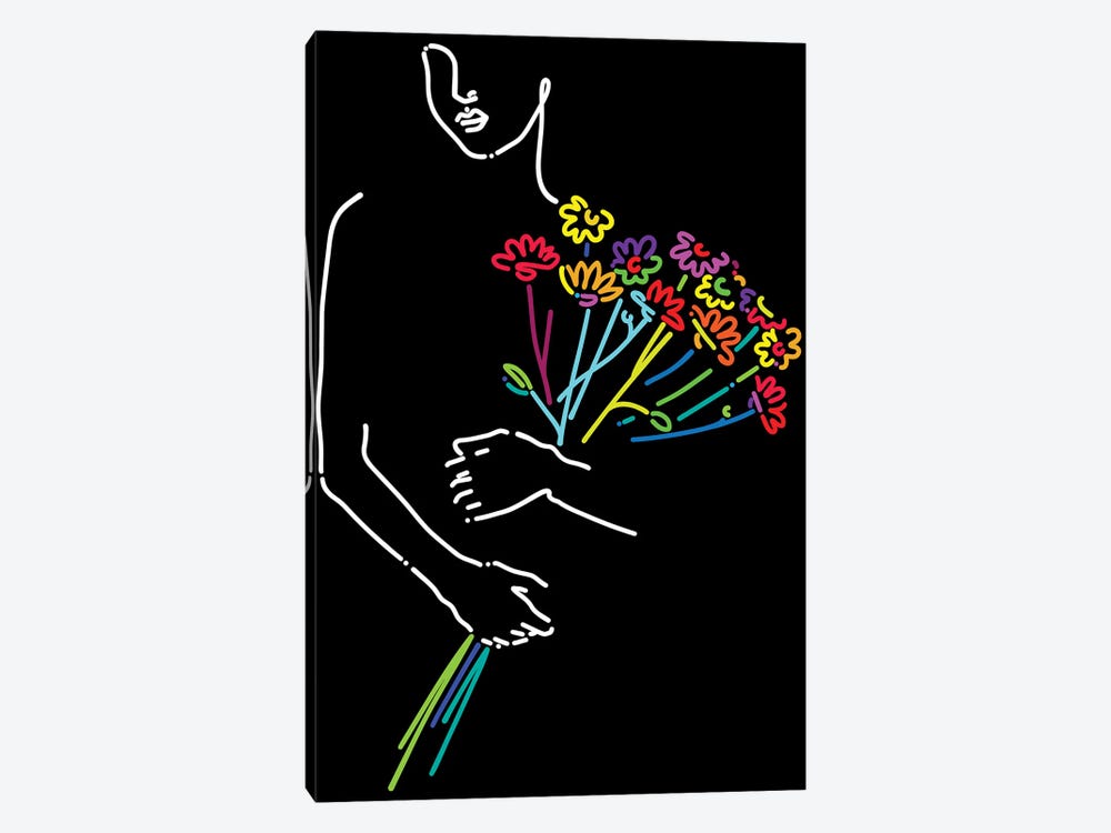 A Bouquet by Ninhol 1-piece Art Print