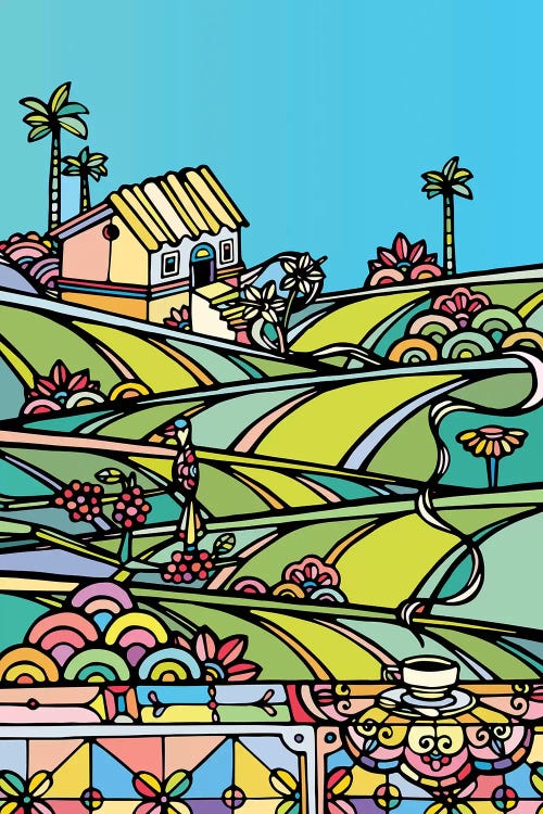 Coffee Farm by Ninhol wall art