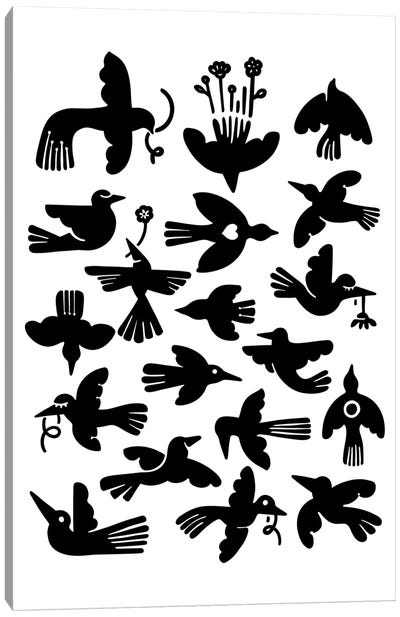 The Birds Canvas Art Print - Ninhol