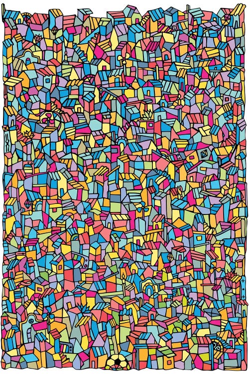 Favela by Ninhol wall art