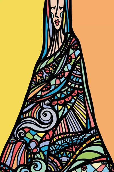 A Woman Clothed With The Sun by Ninhol framed wall art