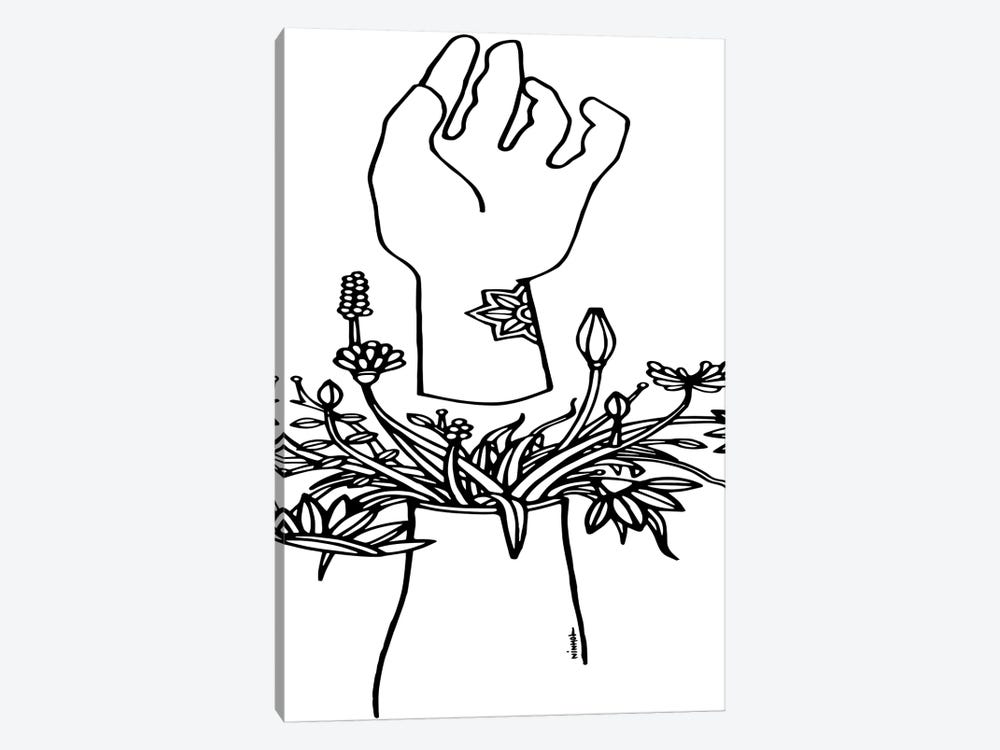 Flowers Into Soul by Ninhol 1-piece Art Print
