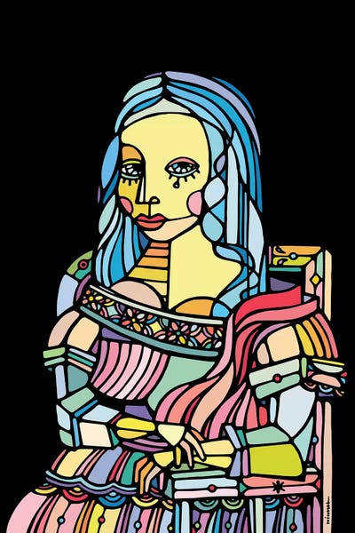 Gioconda by Ninhol framed wall art