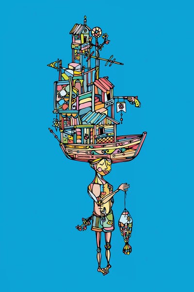 Guaru by Ninhol canvas print