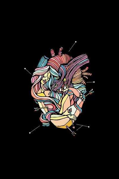 Minimalist Bohemian Decor: Heart by Ninhol