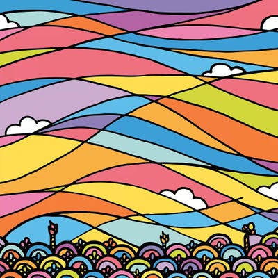 Horizon by Ninhol canvas print