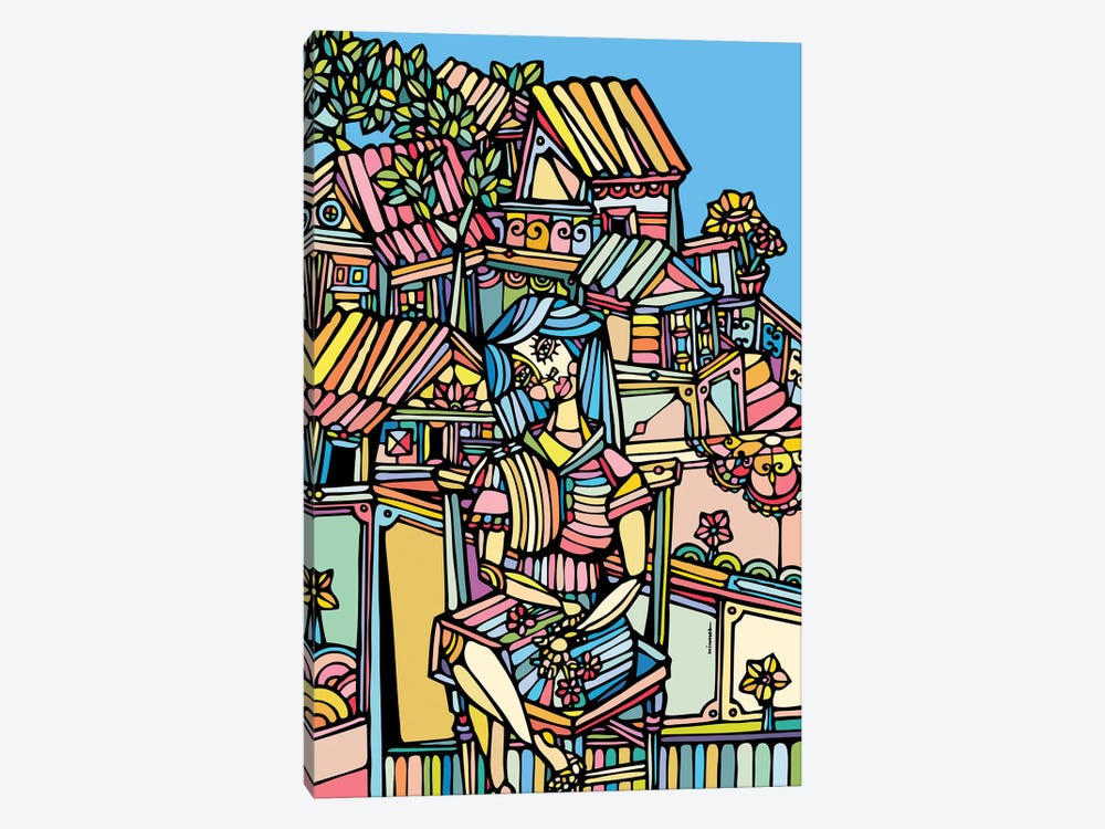 Look At Street by Ninhol 1-piece Art Print