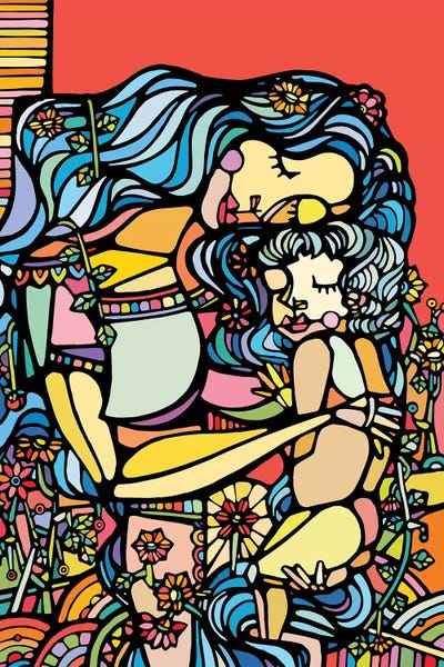 All Things Klimt: Mother And Child by Ninhol