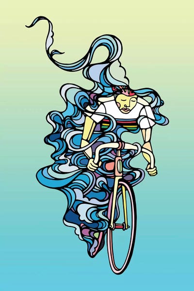 On The Road by Ninhol framed wall art