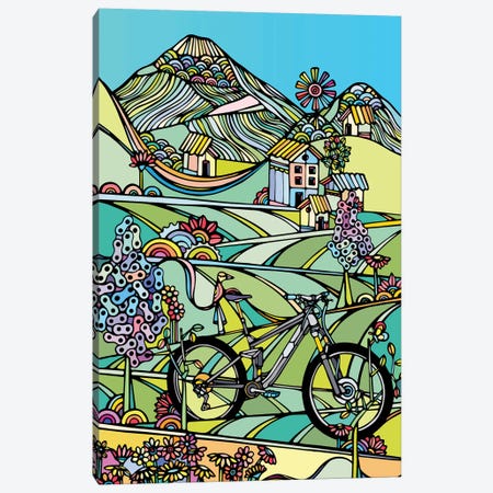 Ride Or Die Canvas Print #NIN53} by Ninhol Art Print