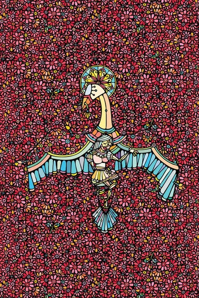 Swans: Swan Flowers by Ninhol