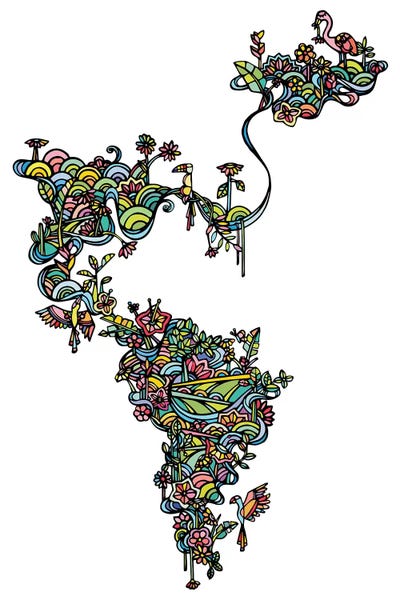 Globes: Tropical White by Ninhol