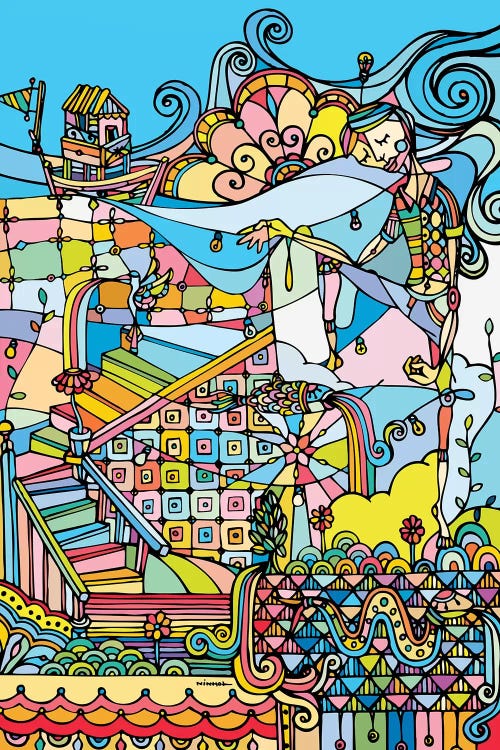 Wonderland by Ninhol wall art