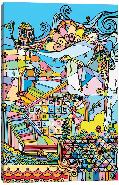 Wonderland Canvas Art Print - Ninhol