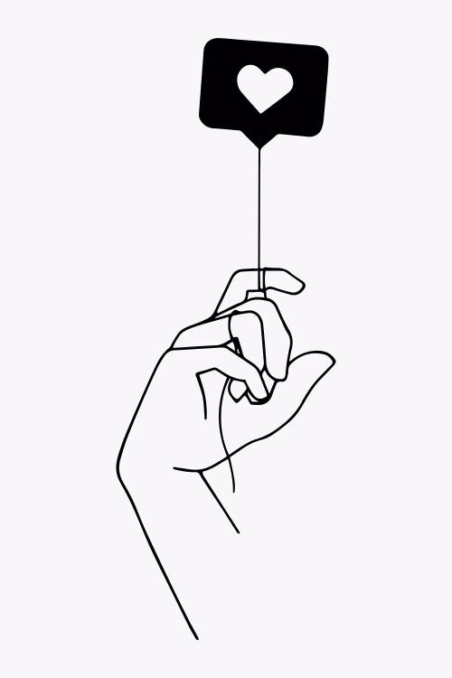 Love Is In The Air by Ninhol wall art