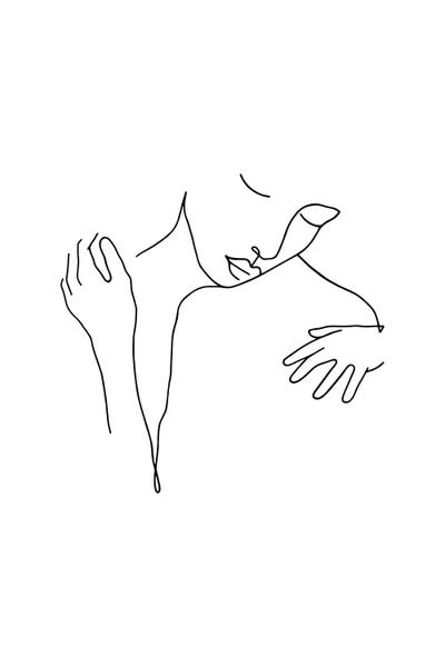 Embrace by Ninhol art print