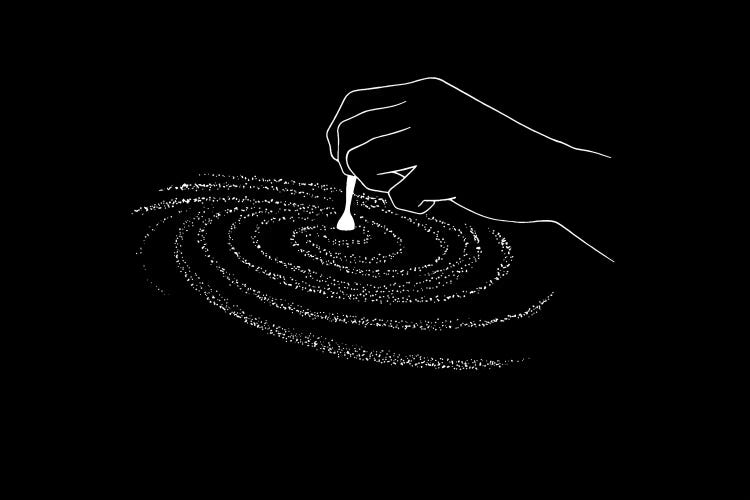 Milky Way by Ninhol wall art