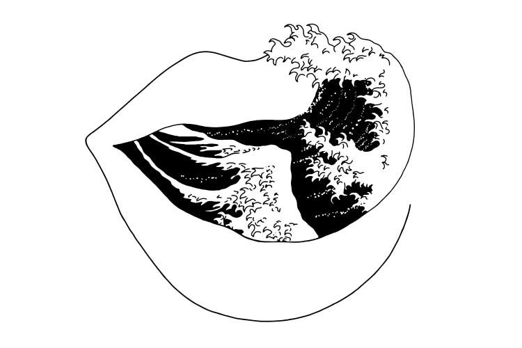 The Wave by Ninhol wall art