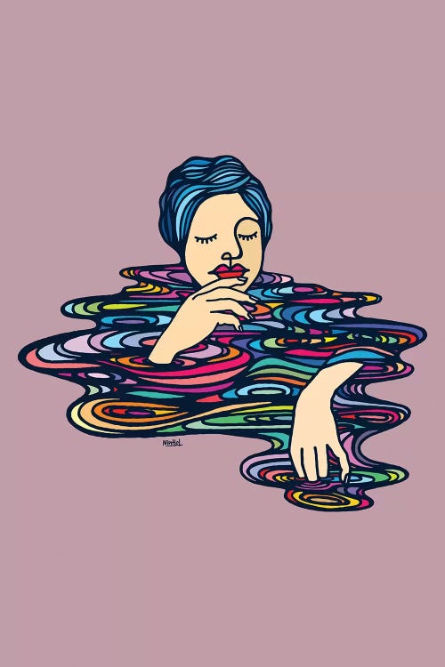 All Colors Inside Me by Ninhol wall art