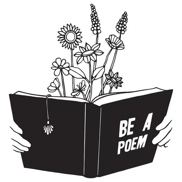 Black & White Drawings & Illustrations: Be A Poem by Ninhol