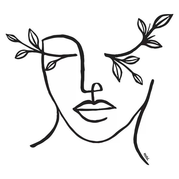 Black & White Minimalist Décor: Beauty Is In The Eye Of The Beholder by Ninhol