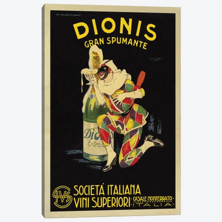 Dionis, 1925 Ca. Canvas Print #NIO1} by Plinio Codognato Canvas Artwork