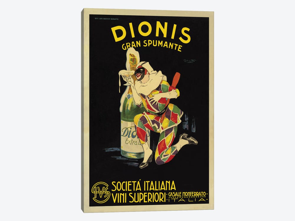 Dionis, 1925 Ca. by Plinio Codognato 1-piece Canvas Art
