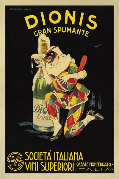 Champagne: Dionis, 1925 Ca. by Plinio Codognato