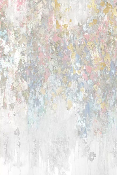 Cascade Pink by Nikki Robbins metal wall art